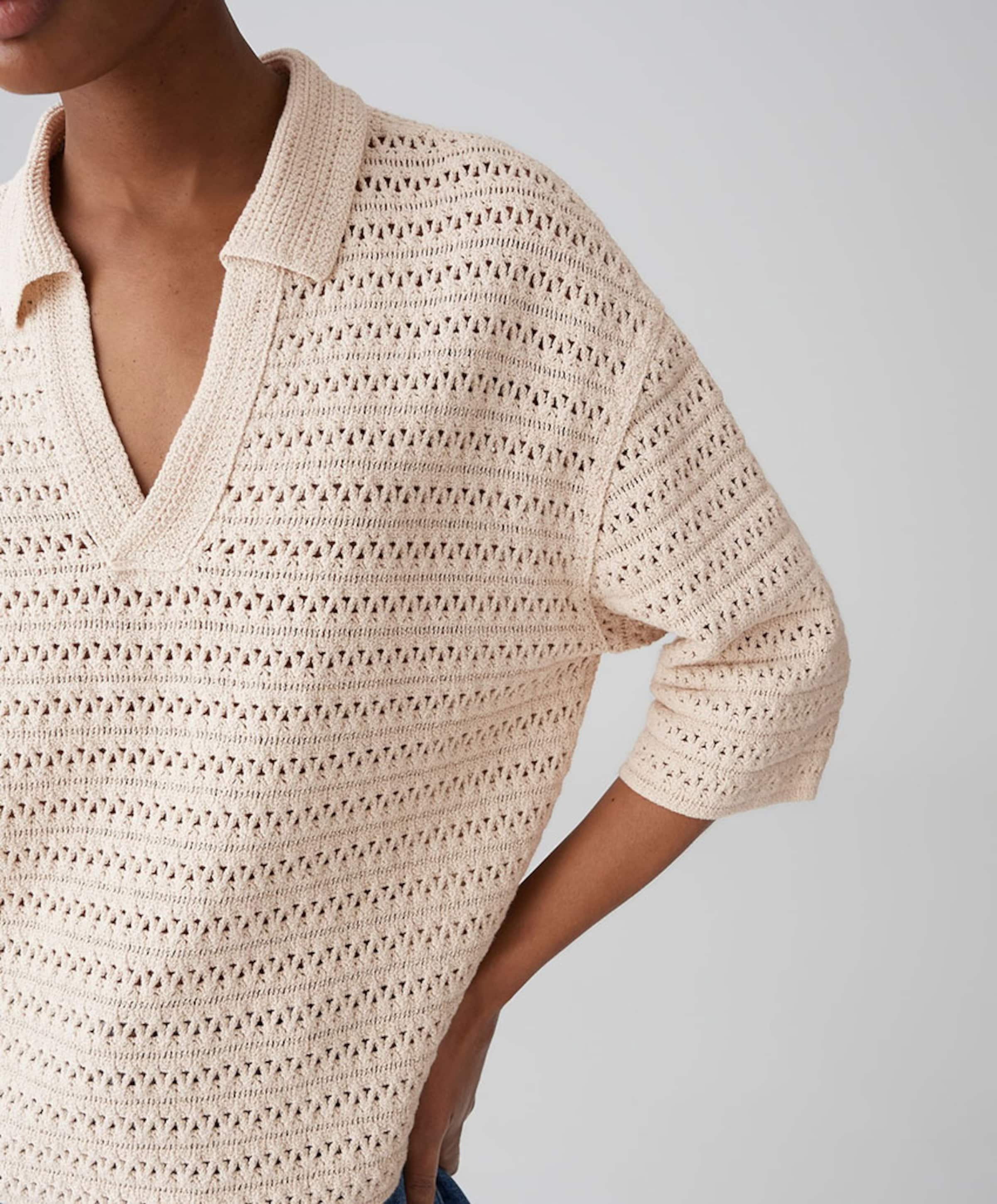 OPUS Dames trui beige