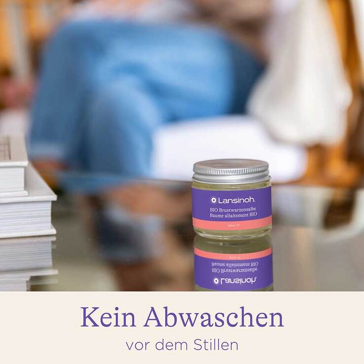 Lansinoh Bio Brustwarzensalbe, 60 ml