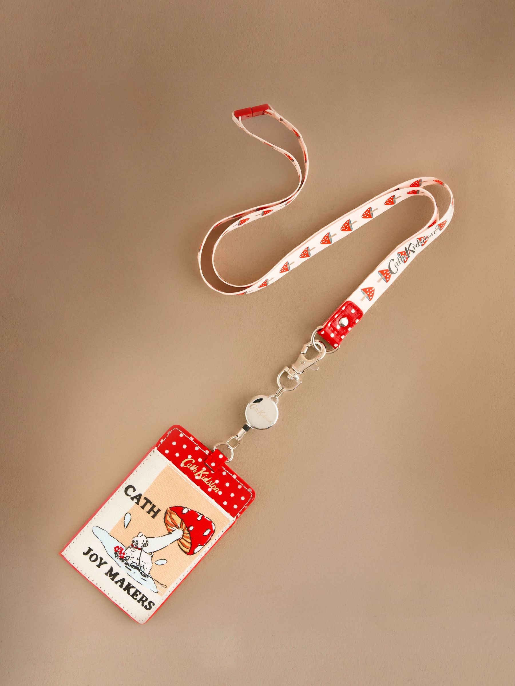 Groen mushroom - Cath Kidston-sleutelkoord