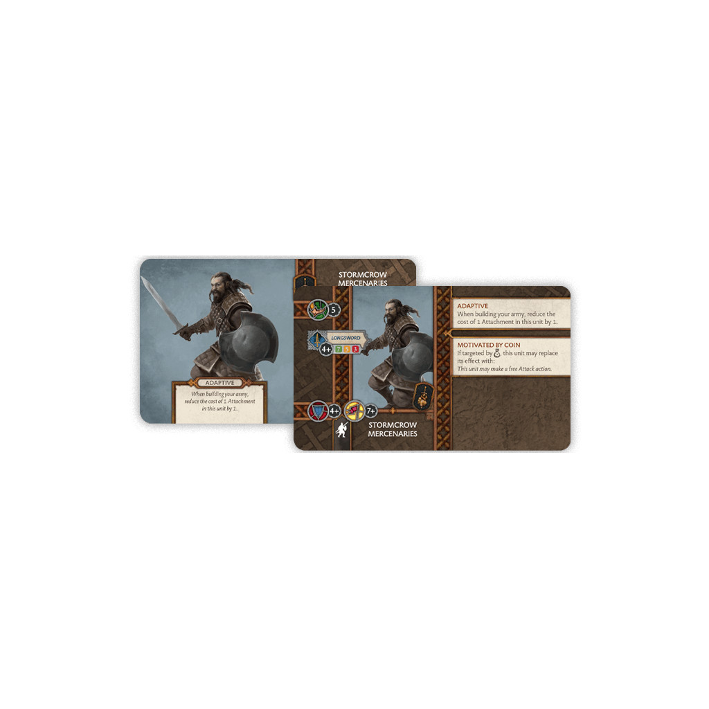 Le Trône de Fer : le Jeu de Figurines - Mercenaires Corbeaux Tornade