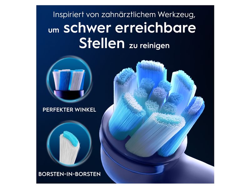 Oral-B Zahnbürstenkopf iO Ultimative Reinigung 4 Stück Ersatzbürsten