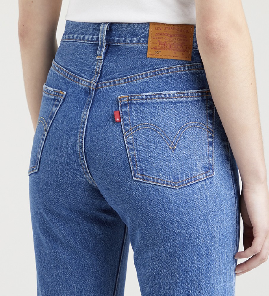 Calça jeans Levi's 501 azul marinho