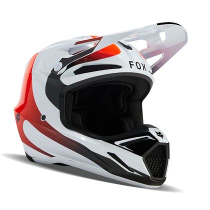 Casque cross Fox V3 - MAGNETIC 2023 - Blanc