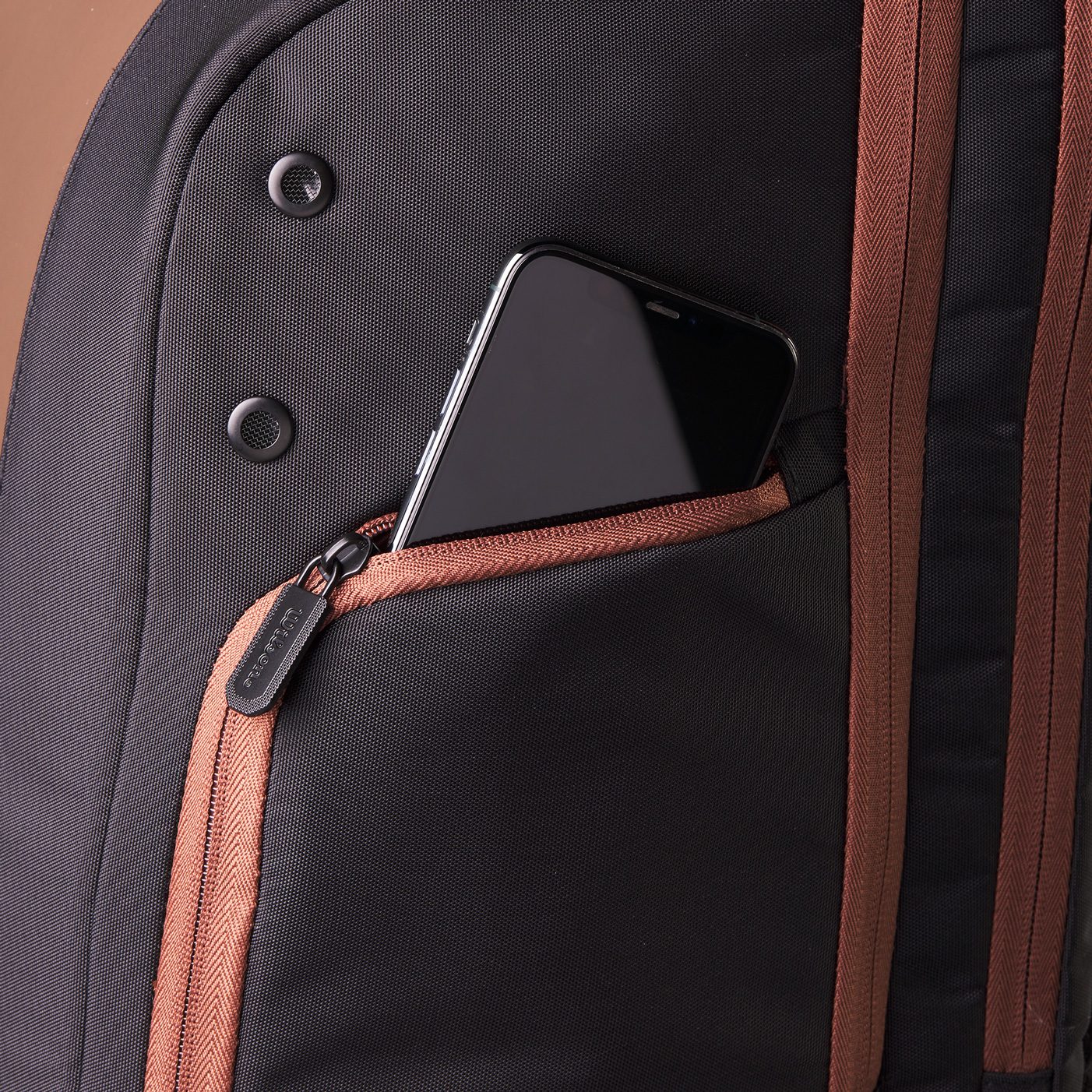 Wilson Pro Staff V14 Super Tour Tennisrucksack bronze