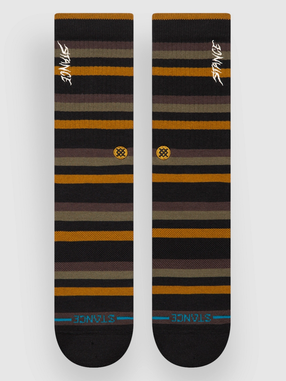 Stance Slipping Crew Socks black