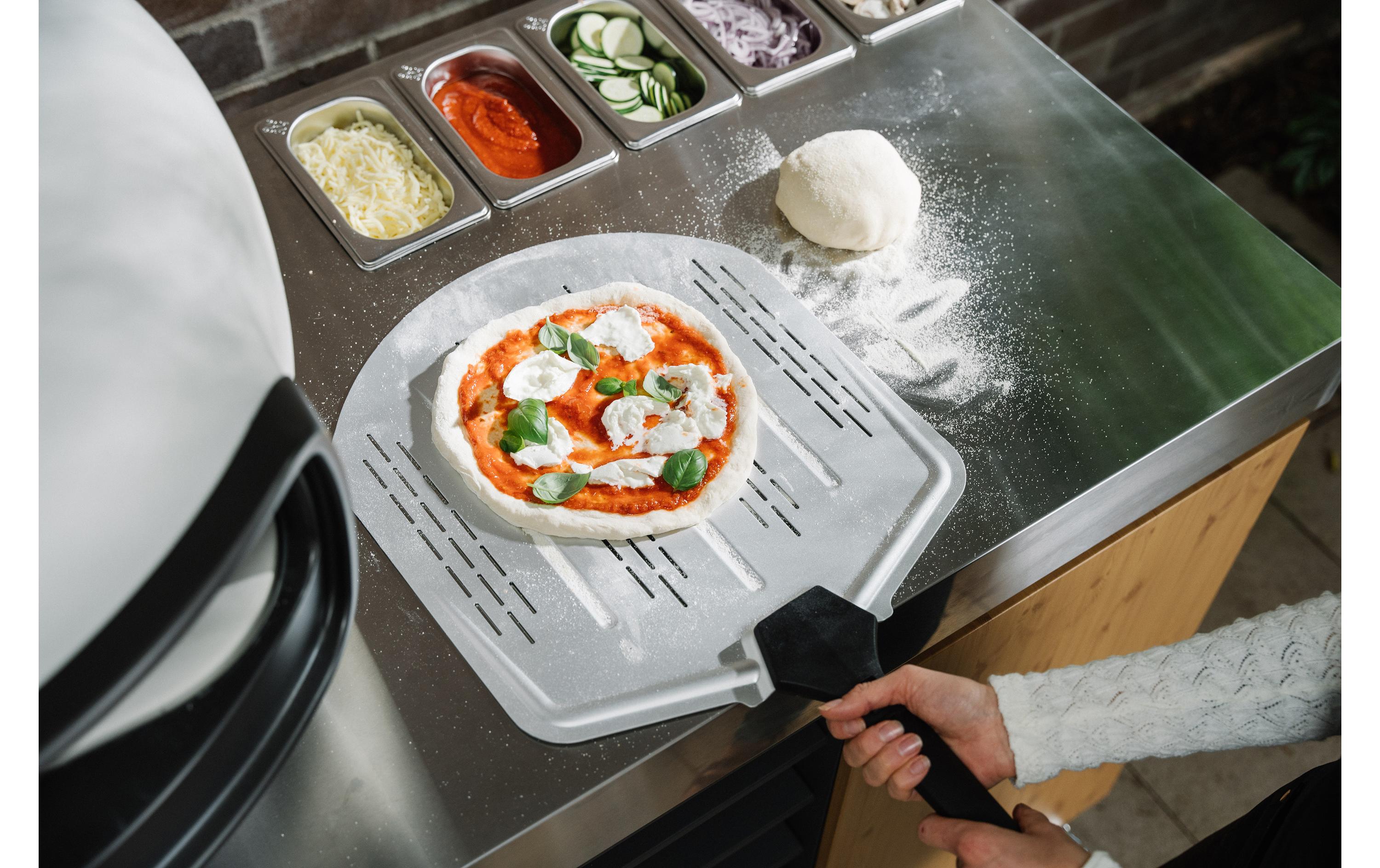 KILN Pizzaofen 2 Brenner rotierend, stone<br>Pizzaofen