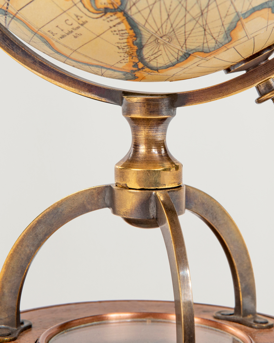 Authentic Models Terrestrial Globe With Compass