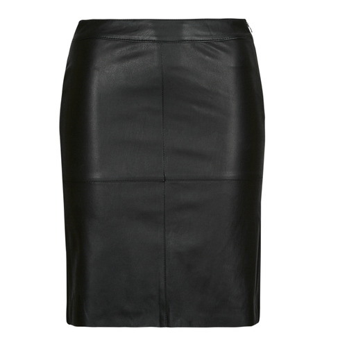 Vero Moda - VMOLYMPIA HW SHORT PL SKIRT NOOS - Noir