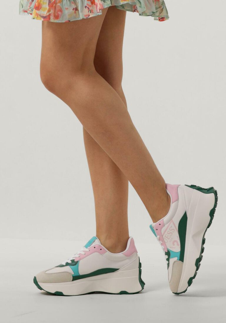 GUESS witte guess lage sneakers calebb