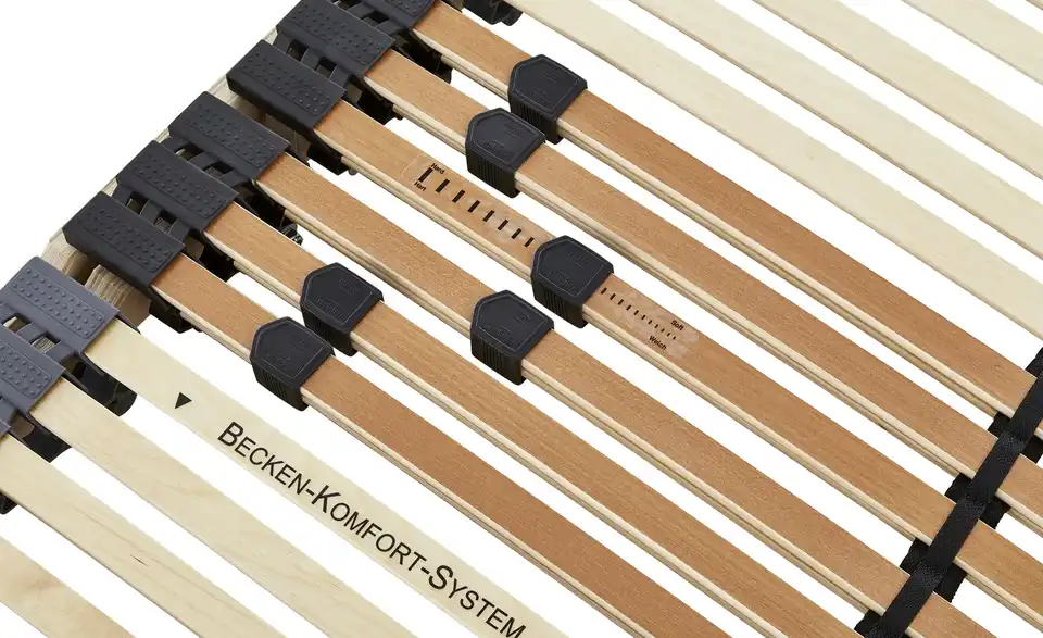 Lattenrahmen Supreme Lux K+F 90 cm 210 cm Kopf-und Fußteilverstellung, stufenlos verstellbar