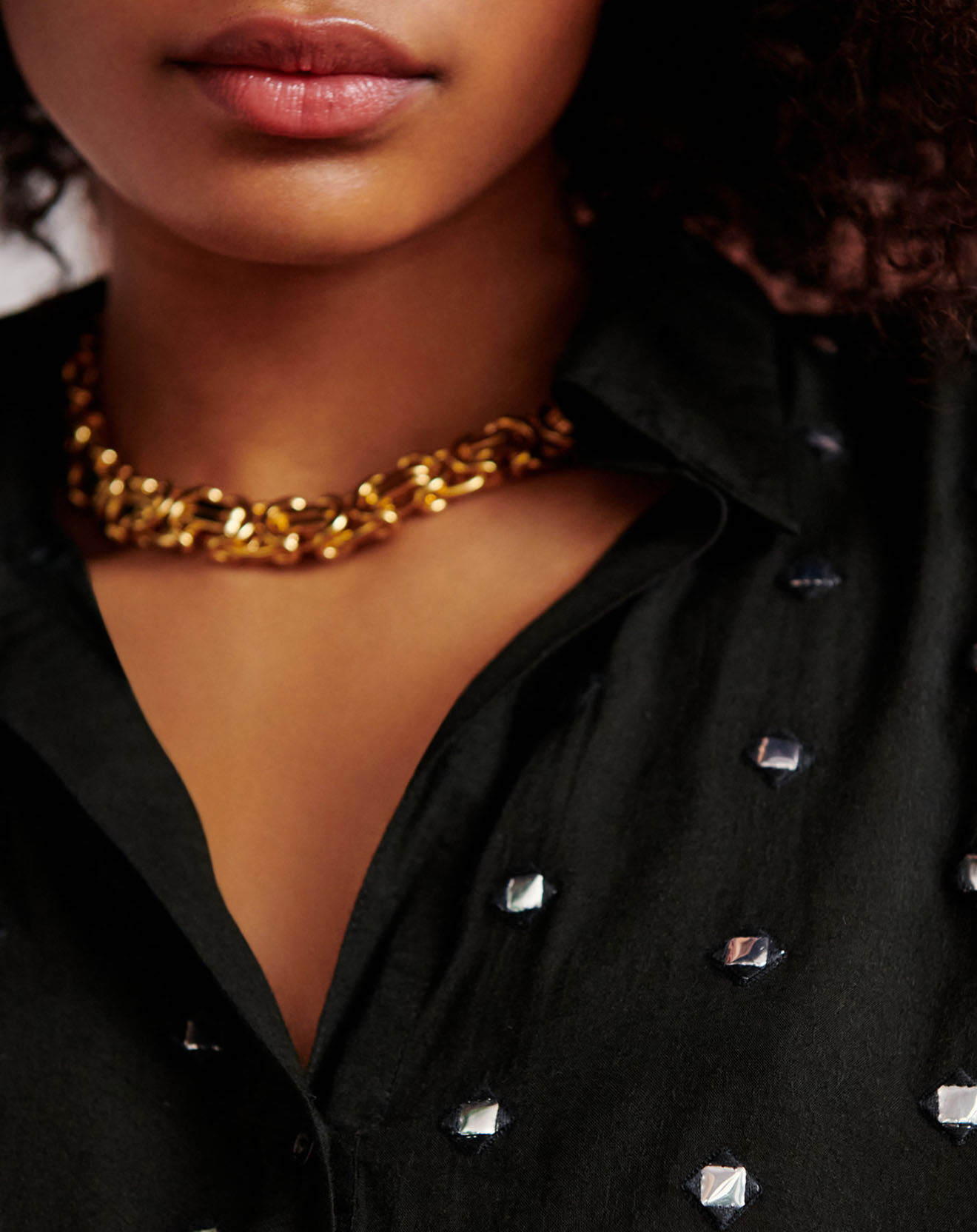 Belair Chemise Cacao noire