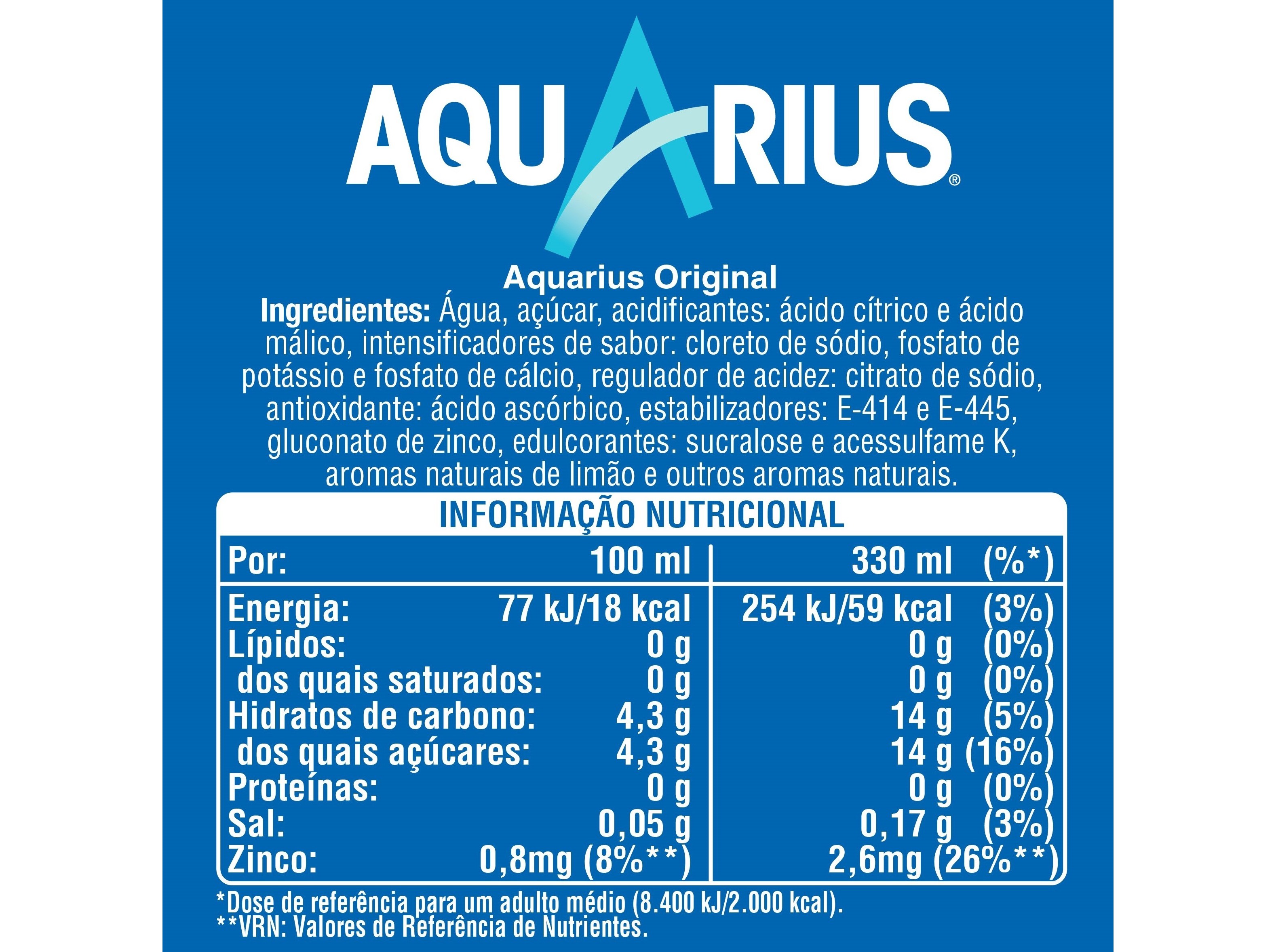 BEBIDA AQUARIUS LIMÃO 1.5L