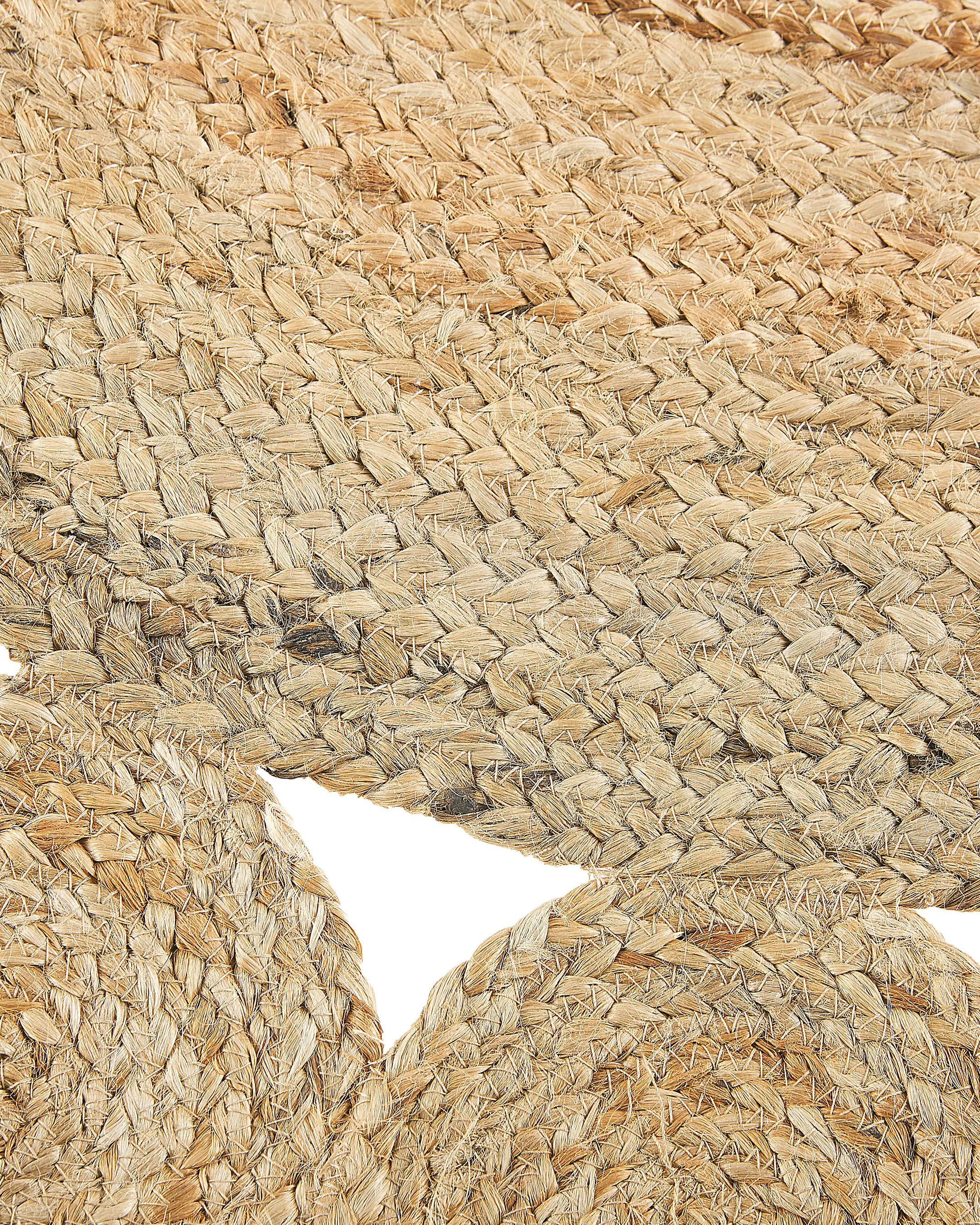 Vloerkleed GOLGEN Beige ø 120 cm Jute