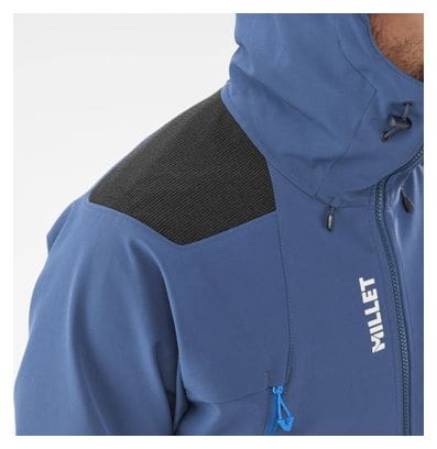 Veste Softshell Millet K Absolute Shield Bleu