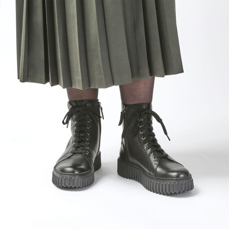Clarks Originals Torhill Rise D Black leather
