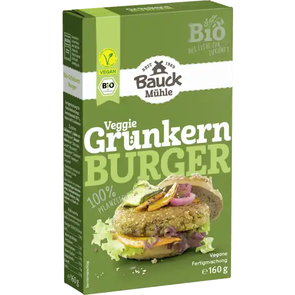 Bio Veggie Grünkern-Burger Fertigmischung