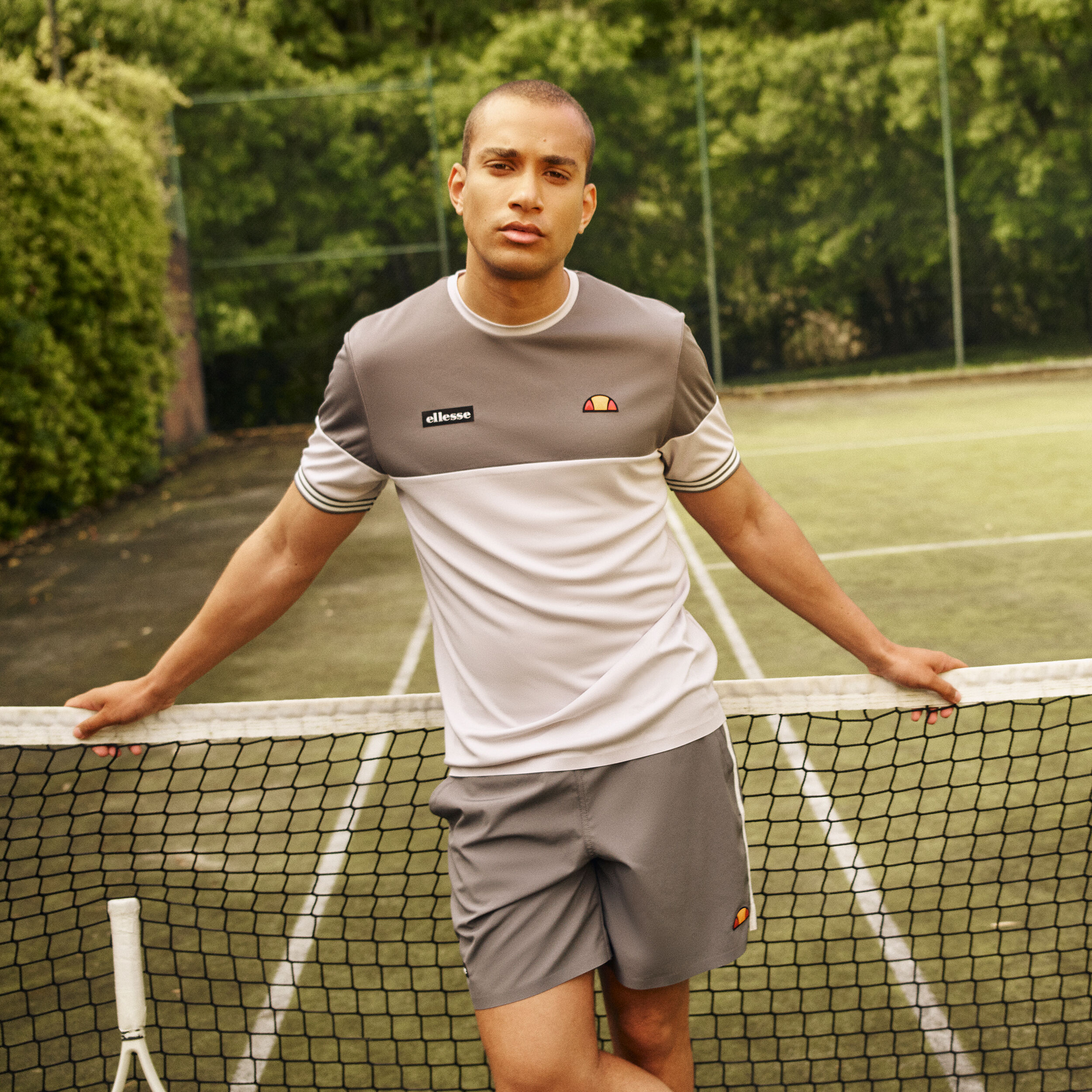 Ellesse Vinco T-shirt Hommes - Gris , Gris Clair
