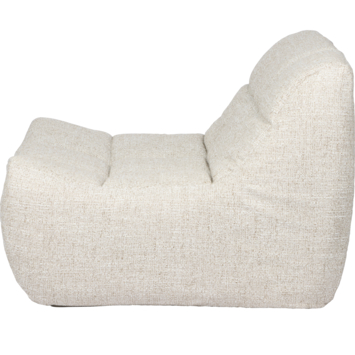 KARWEI fauteuil Lars gemêleerd beige stof