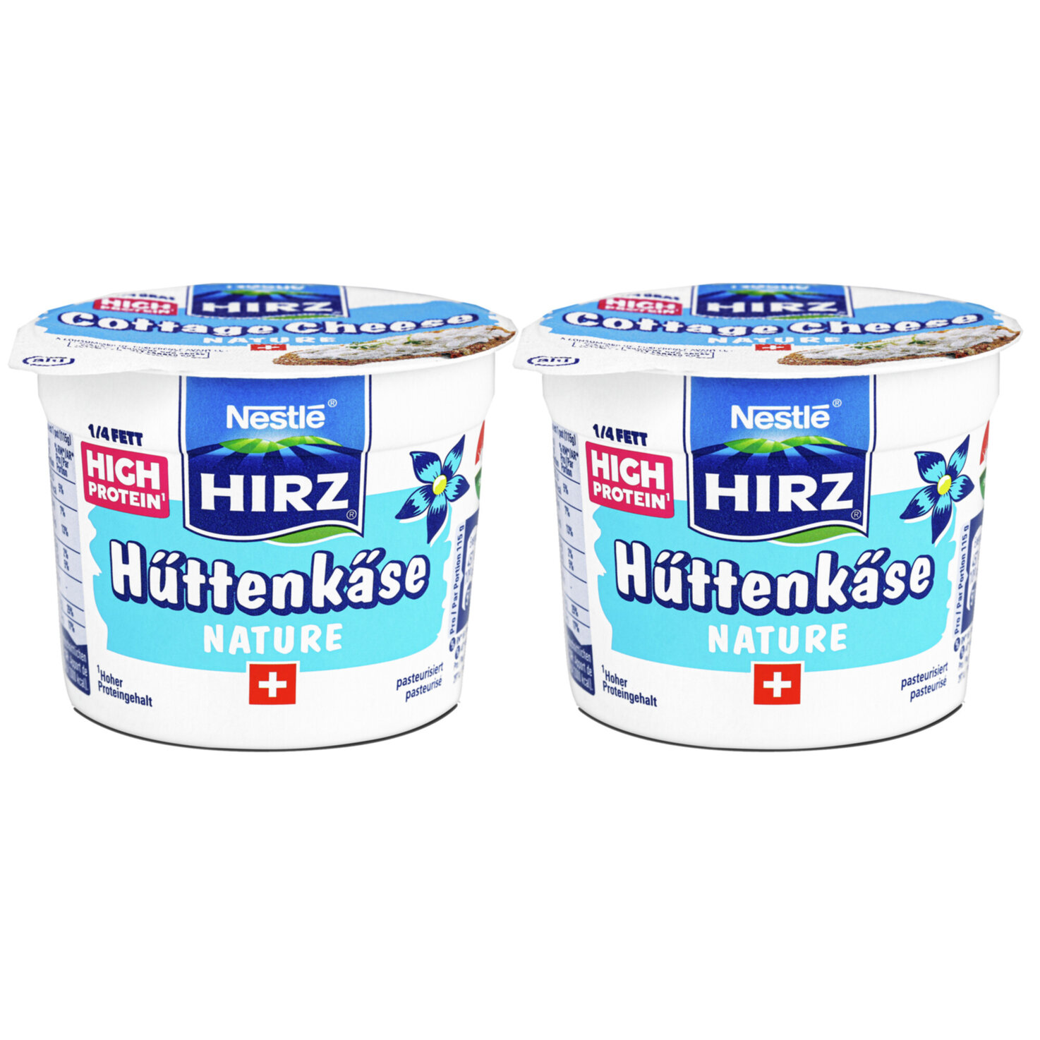 Hirz Hüttenkäse Nature 2x115g