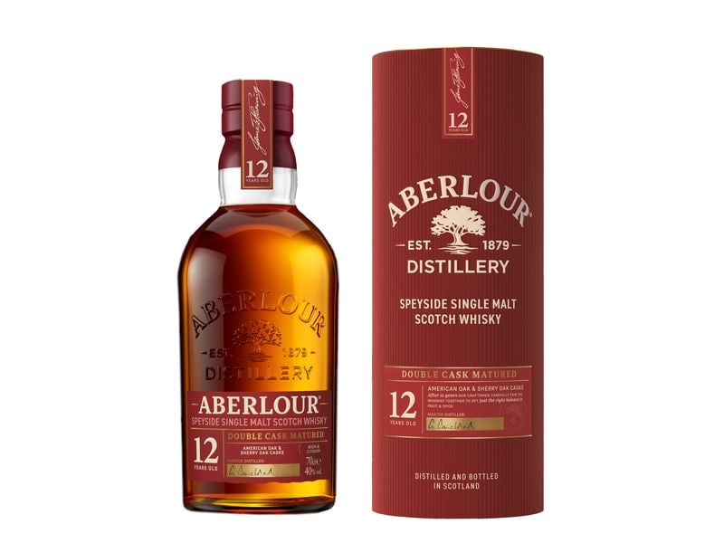 Aberlour Whisky 12 Jahre Etui 0.7 l Süsslich würzige Spirituosen Spezialität