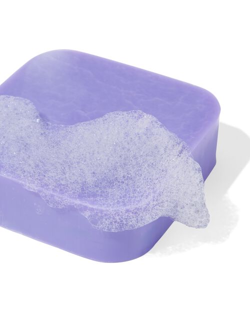 mousse solide de douche lavande 65g