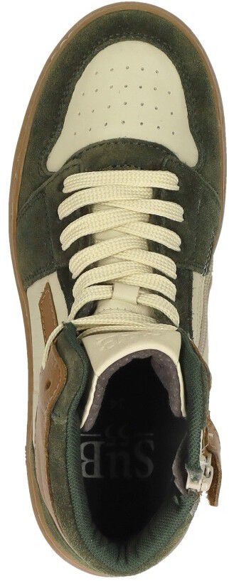 Sub55 Veterschoenen Hoog groen