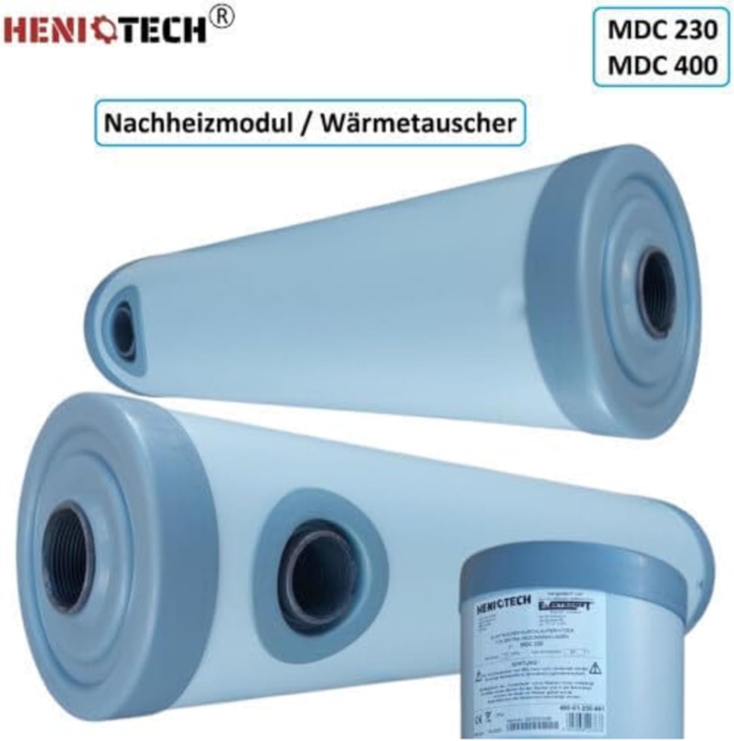 Heizmodul PV Solar Heizung Zusatzheizung Durchlaufheizung MDC400 Heizstab 4,5kW, 6kW 230/400V (MDC400 + Heizstab 6kW)