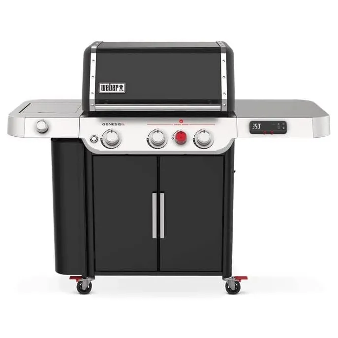 Weber Genesis EX-335 Smart Gas Grill, Black, Liquid Propane