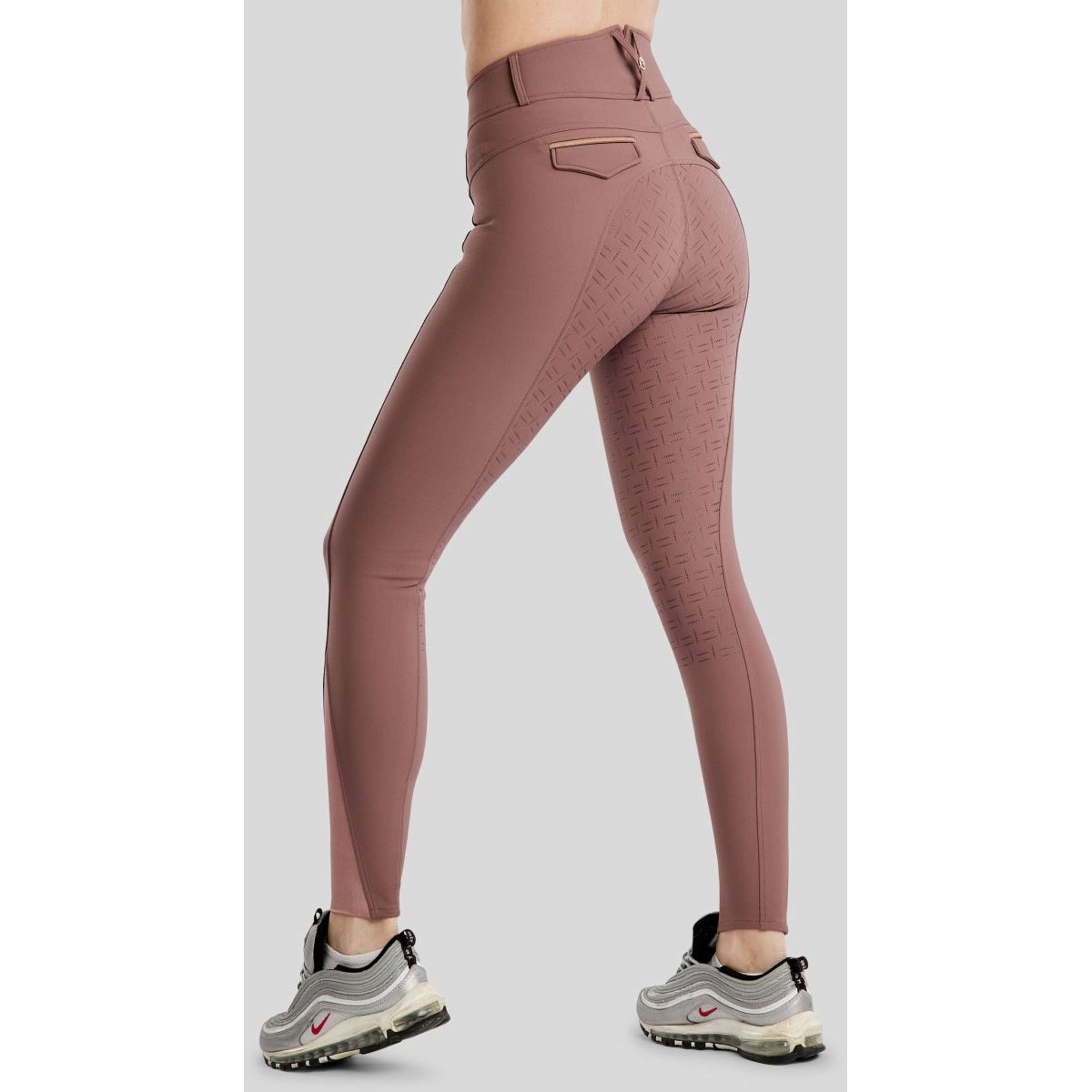 Montar Rijbroek MoGlenda Full Grip Dusty Rose