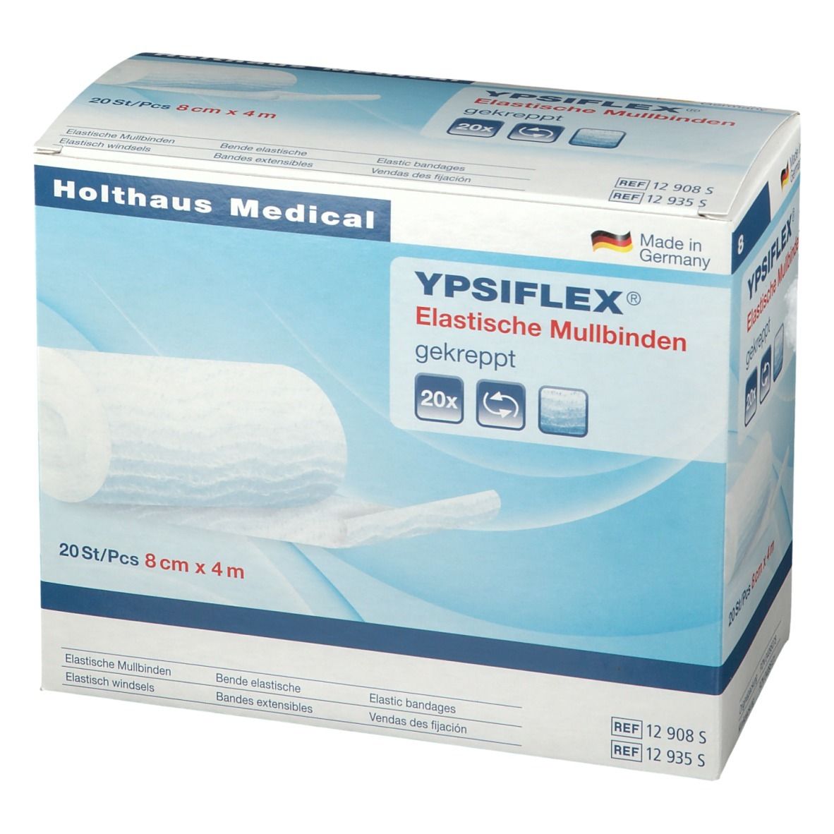 YPSIFLEX® Elastische Mullbinden 8 cm x 4 m
