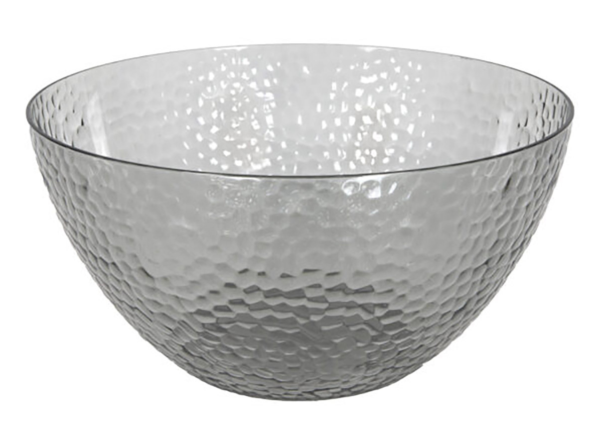 Transparant grijs Ø25,5 cm schaal