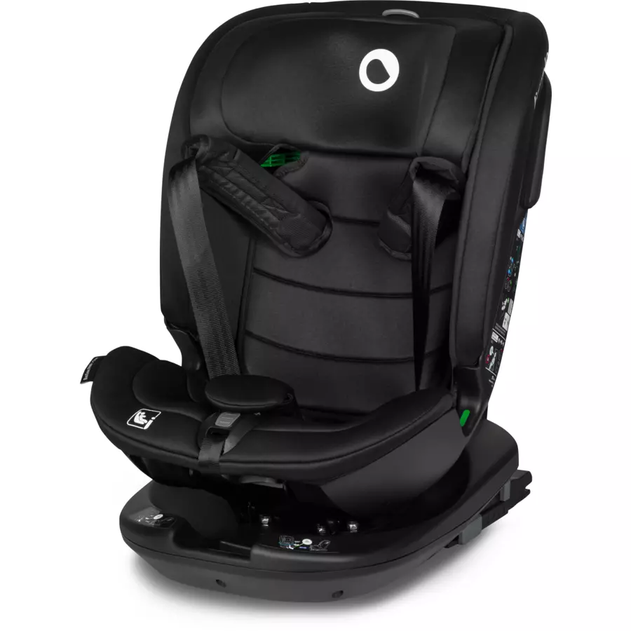 lionelo Reboarder Bastiaan RWF i-Size Black Carbon