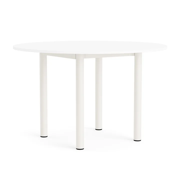 HAY - Annex Esstisch Ø 120 cm, weiss / cremeweiss