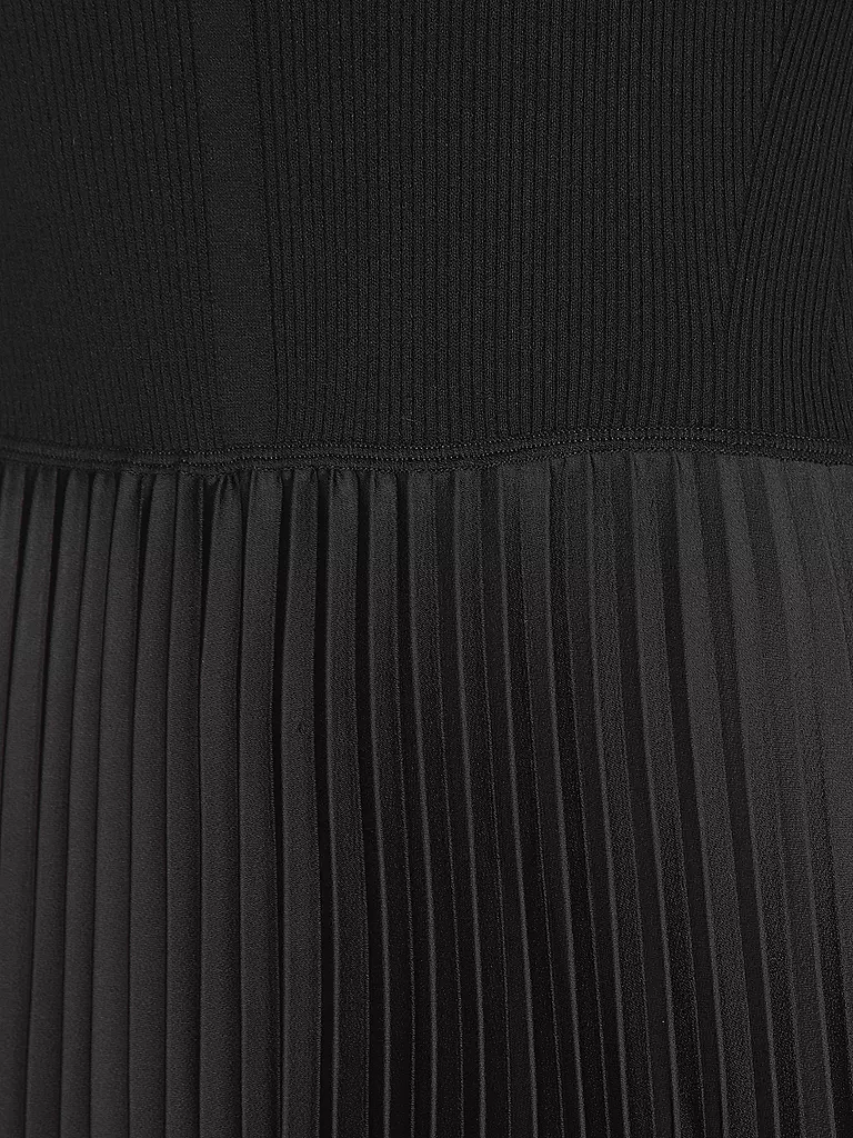 BOSS Midikleid schwarz