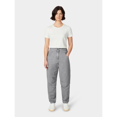 Damen-Stoffhose, Grau