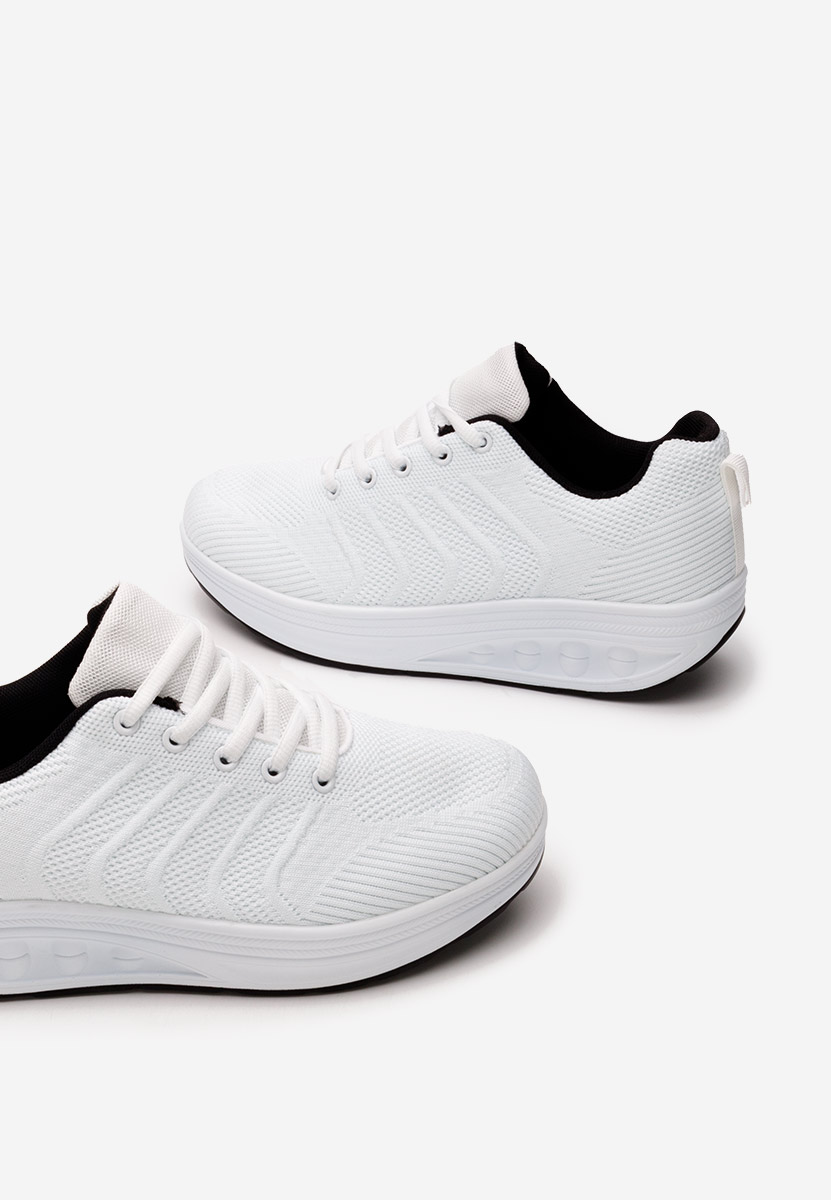 Baskets pour femme blancs Ivary