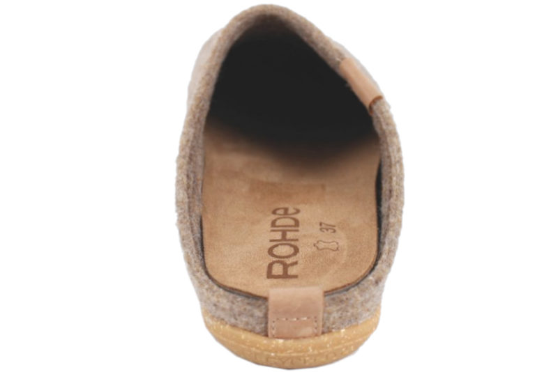 ROHDE BEIGE ULDHJEMMESKO
