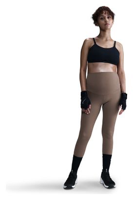 Collant 7/8 Nike (M) One Maternity Marron Femme