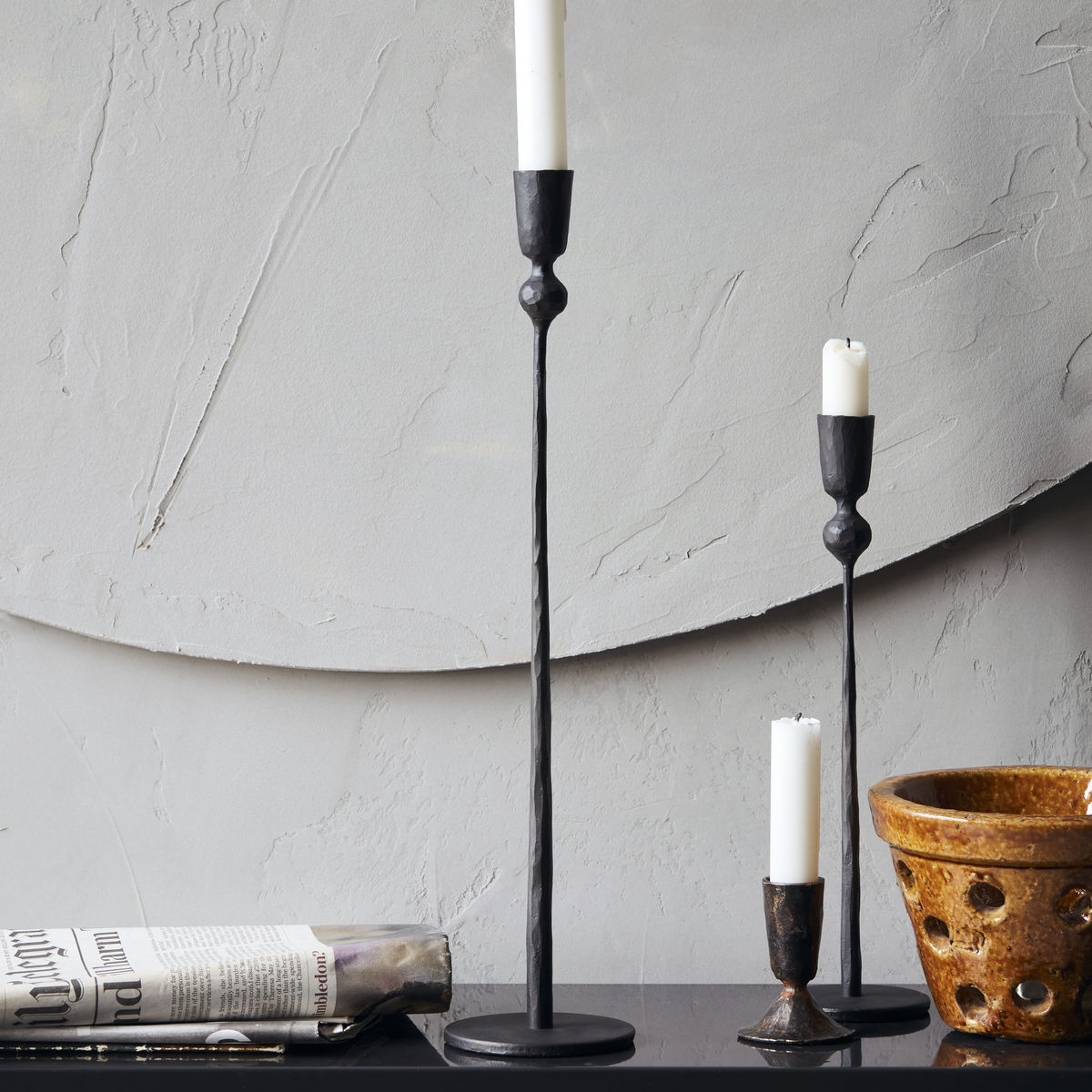 Kandelaar Trivo maat L | set van 3