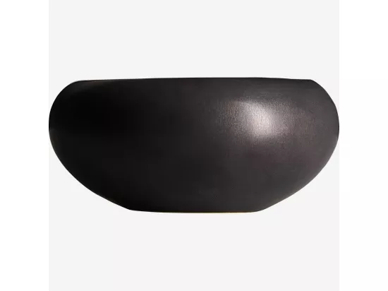 HABITAT - Bol en grès - 13,5 cm - Noir - Rinna