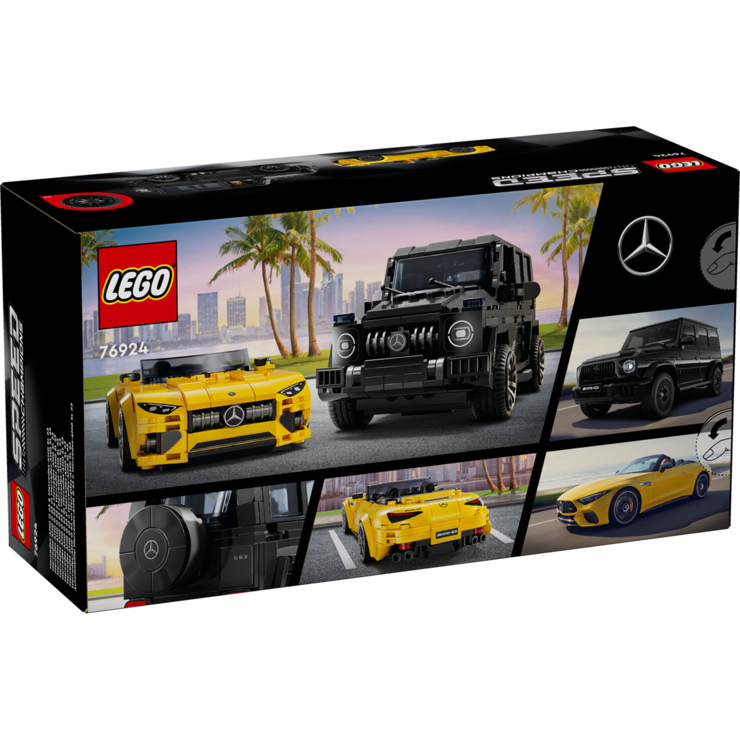 LEGO® Speed Champions 76924 Mercedes-AMG G 63 & Mercedes-AMG SL 63