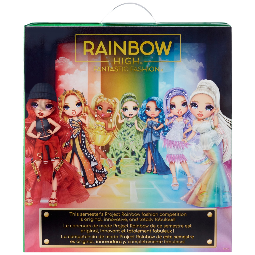 Rainbow High Fantastic Jade Hunter Green Puppenmode-Spielset