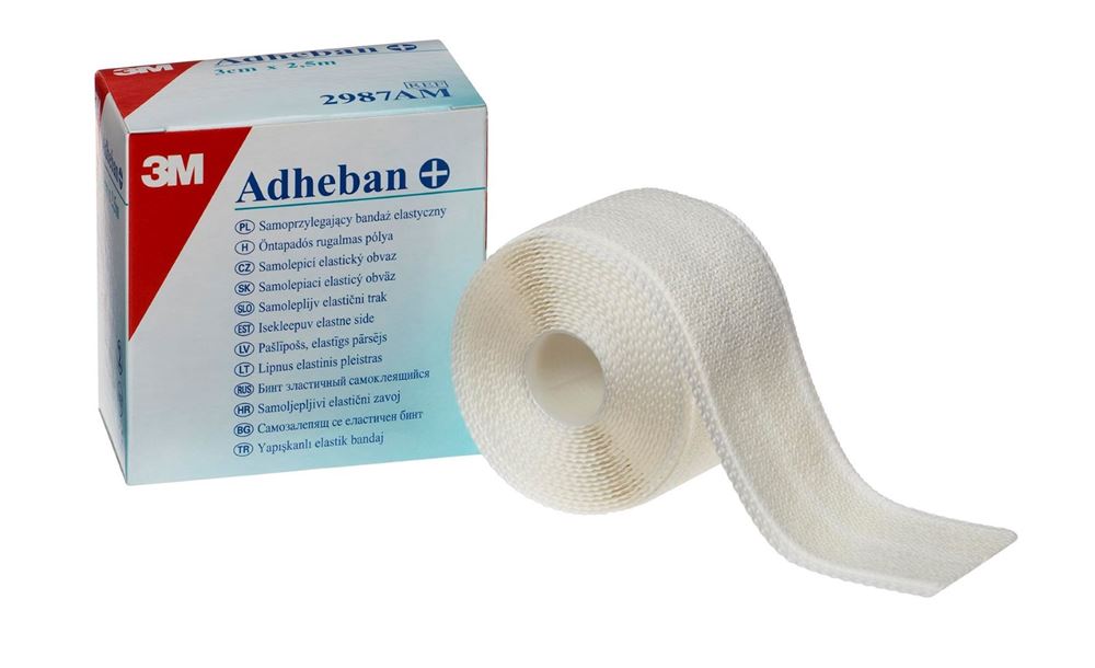 ADHEBAN Adheban Schutzverband 3cmx2.5m Rolle 1 Stk