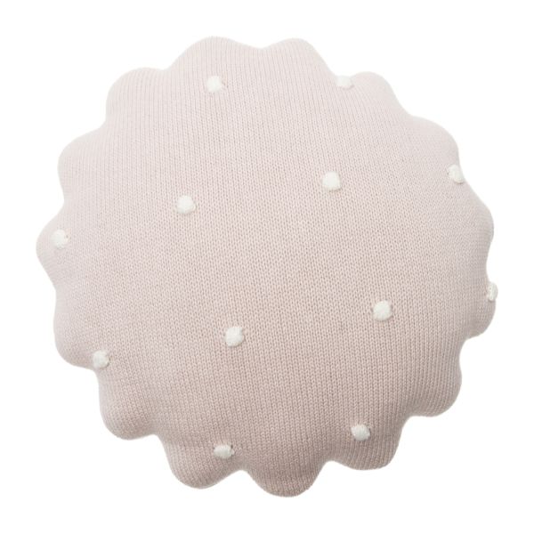 Lorena Canals Biscuit Kussen – Rond – Grijs