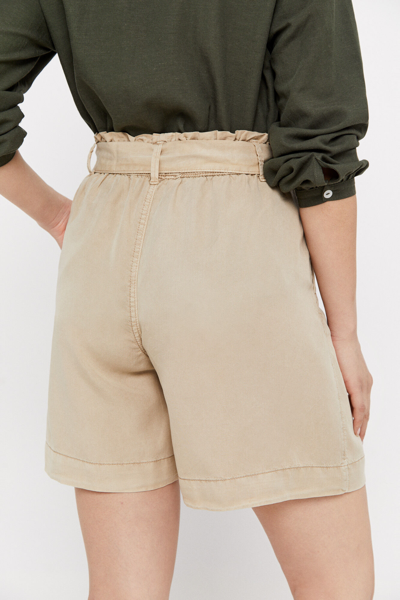 Bermuda fluid tencel - Bege