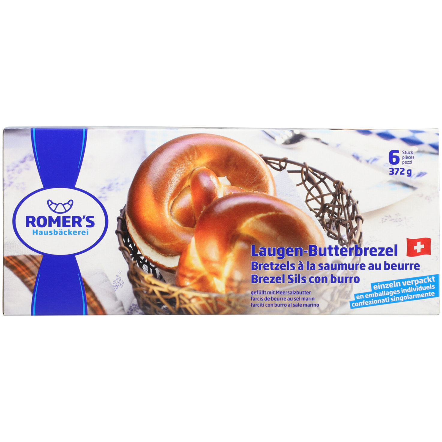 Romers Butterbrezel 6x62g