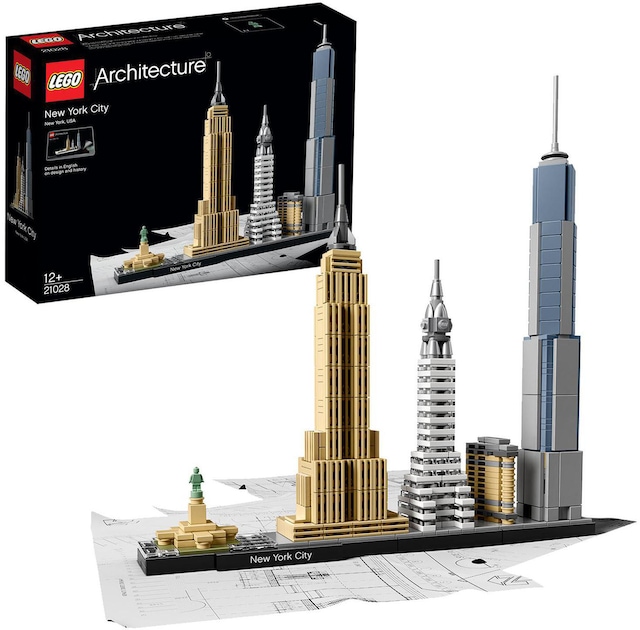 LEGO® Konstruktionsspielsteine »New York City (21028),  LEGO® Architecture«