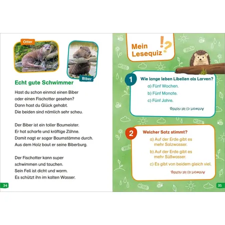 Tessloff WAS IST WAS Erstes Lesen easy! Band 11. Raus in die Natur