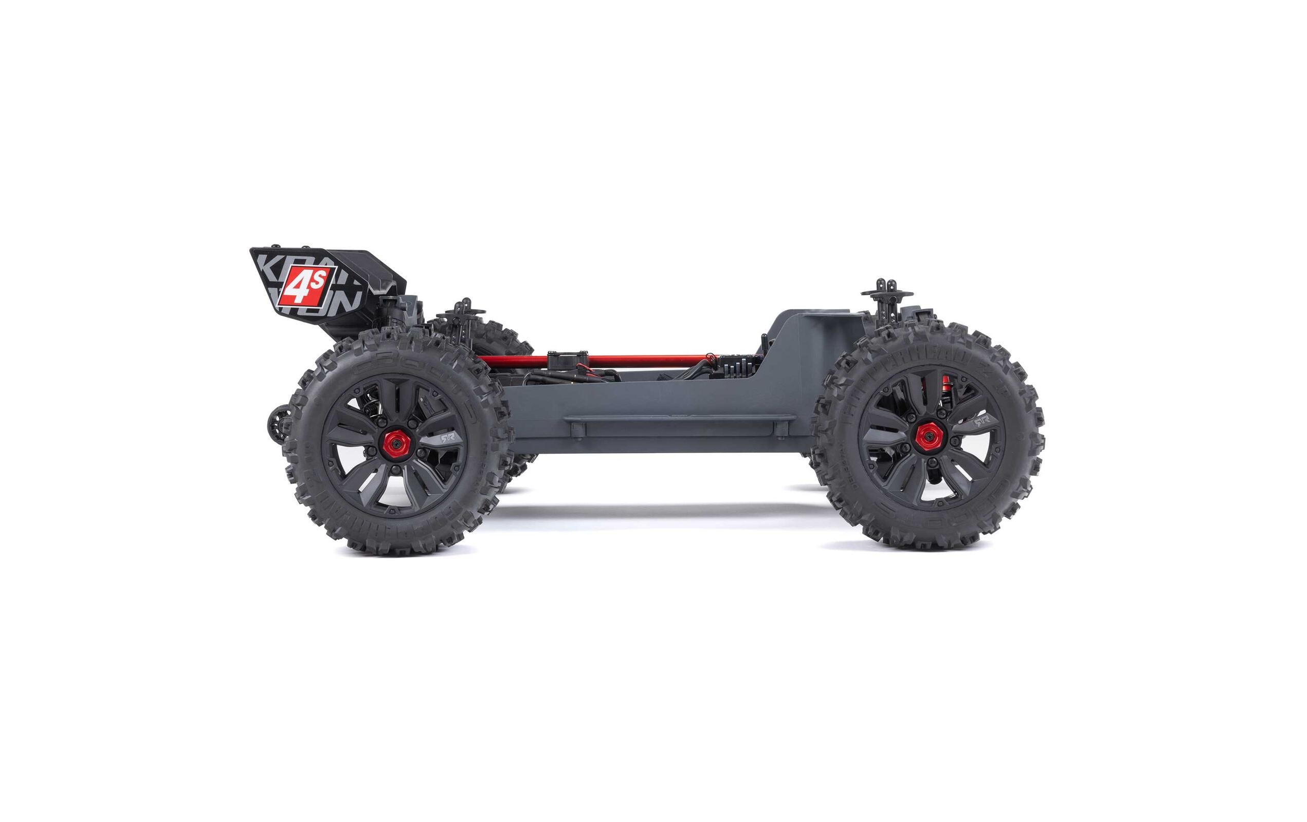 Monster Truck Kraton 4x4 4S V2 BLX Rot, ARTR, 1:10<br>Robuster Speed Monstertruck mit 4S Brushless Antrieb