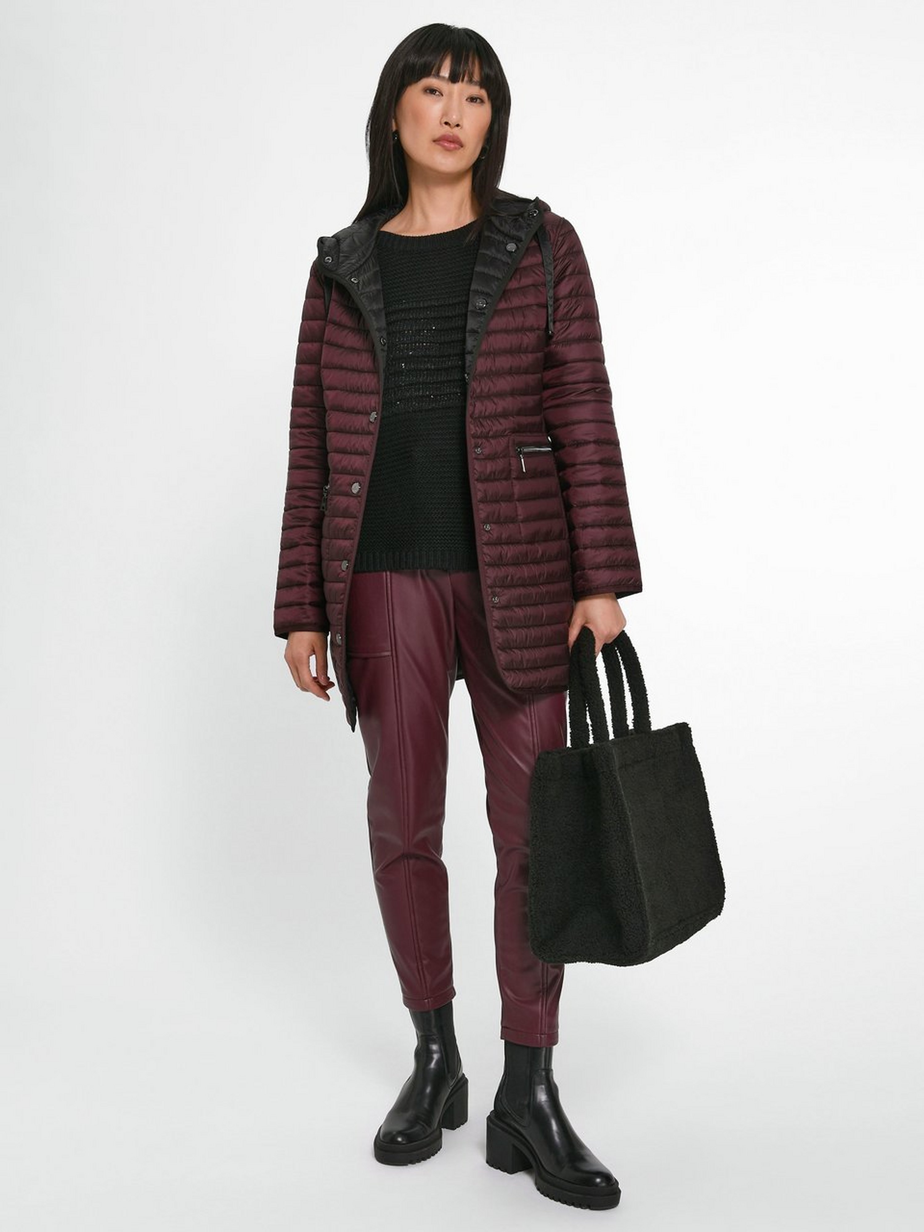 Long-Steppjacke